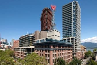 the woodwards high-rise residential living project in vancouver canada features 564 units with eggersmann luxury kitchens