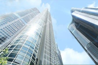 the korean multi-unit high-rise development features 936 units with luxury contemporary German cabinetry designed and installed by eggersmann
