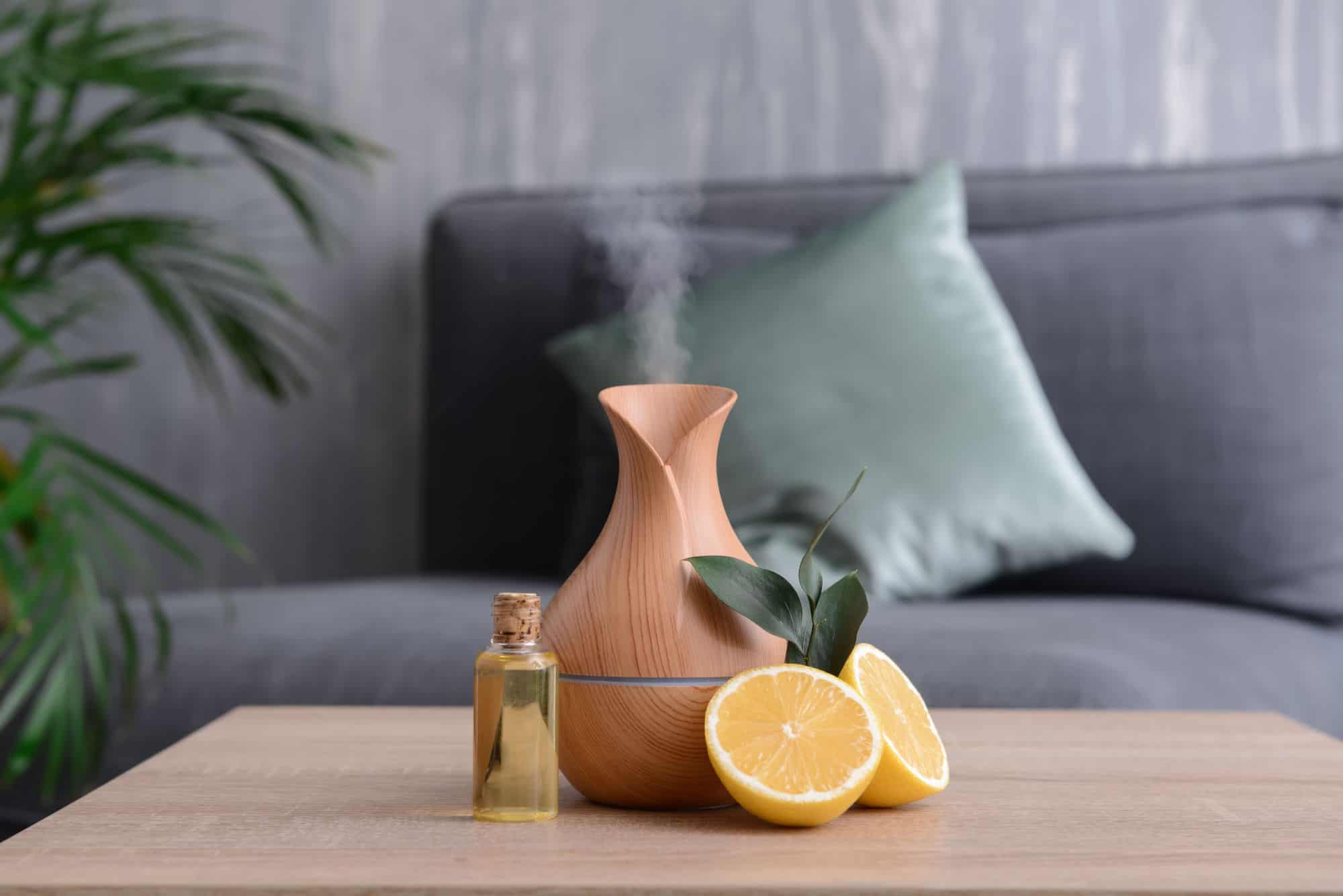 Citrus scents like these oranges and the essential oils can give you energy