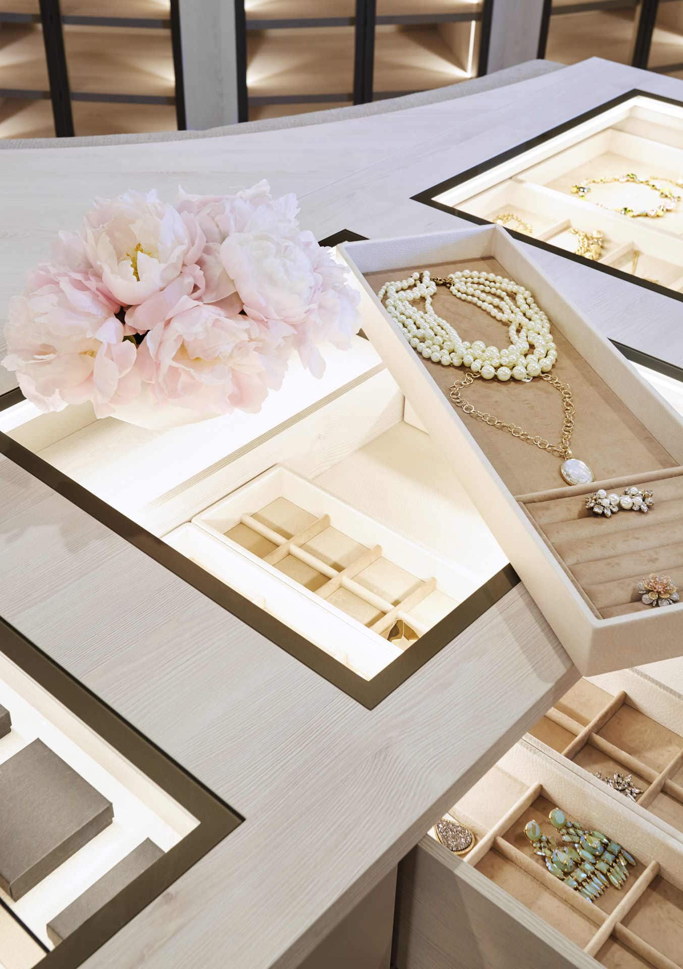 high-end drawer inserts for accessories such as jewelry
