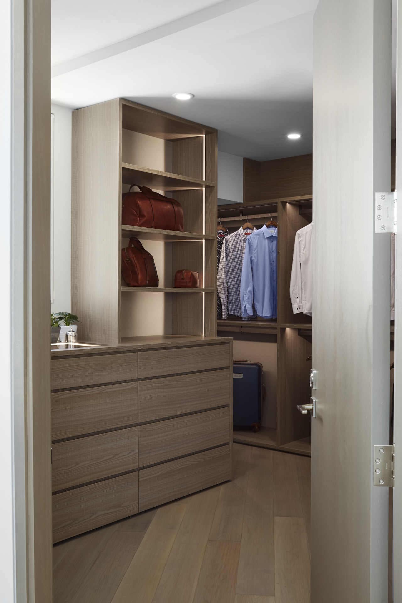 custom luxury schmalenbach closet for the man of the house