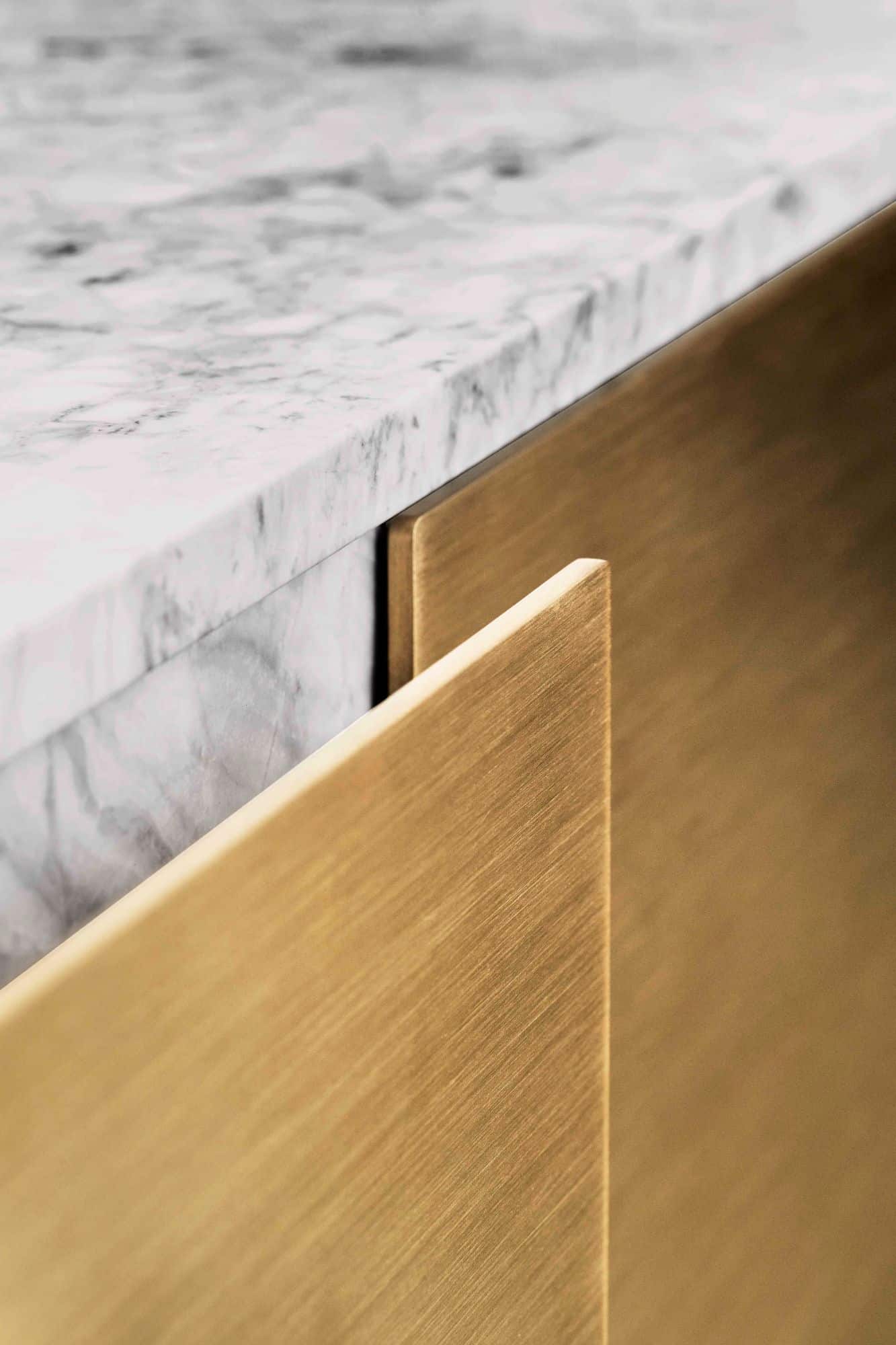 Brass 3mm drawer front