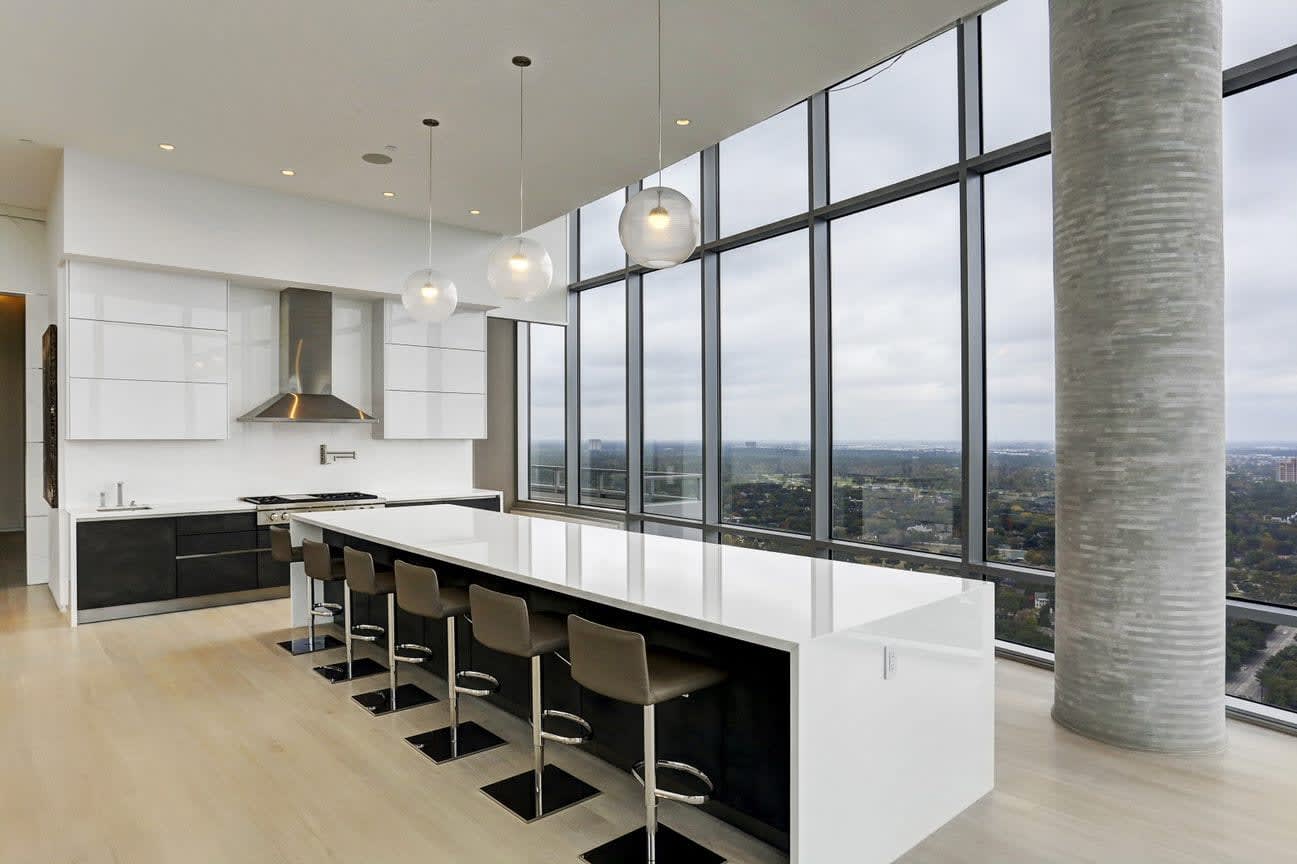 View of 46 Stunning Luxury Penthouse Designs with Sky-High Style