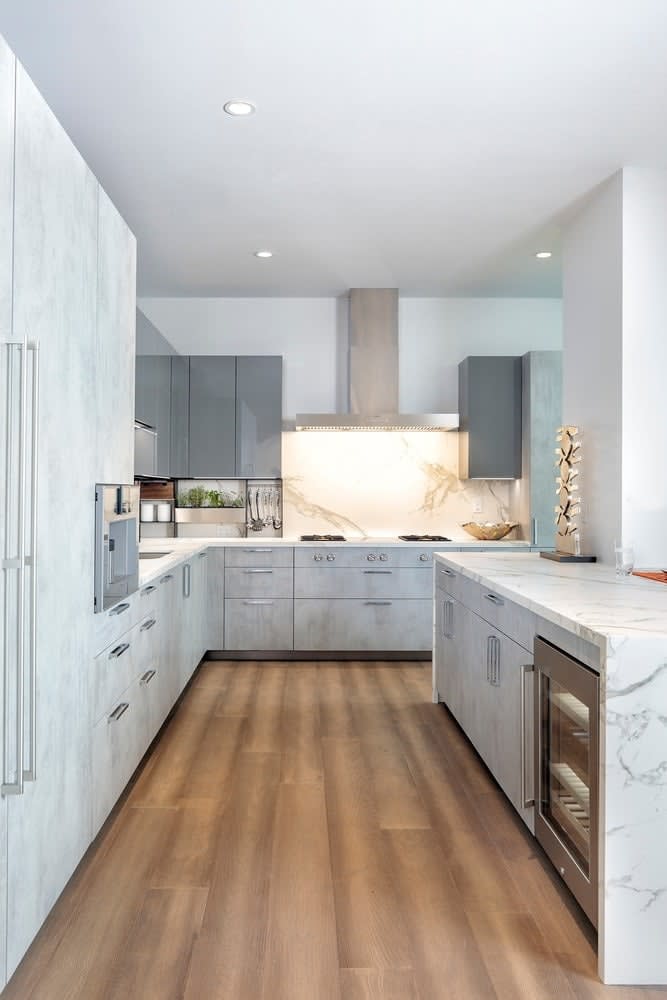 eggersmann designer kitchen the model unit of arabella luxury condos in houston