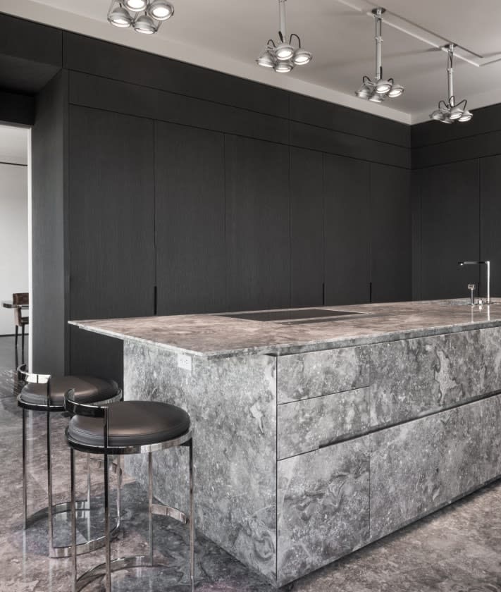 eat-in kitchen bar eggersmann dinnerware organizer in german cabinetry in huntingdon luxury high-rise on kirby in houston