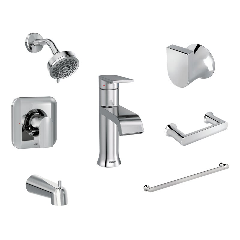 Moen Genta Chrome Bath Fixtures