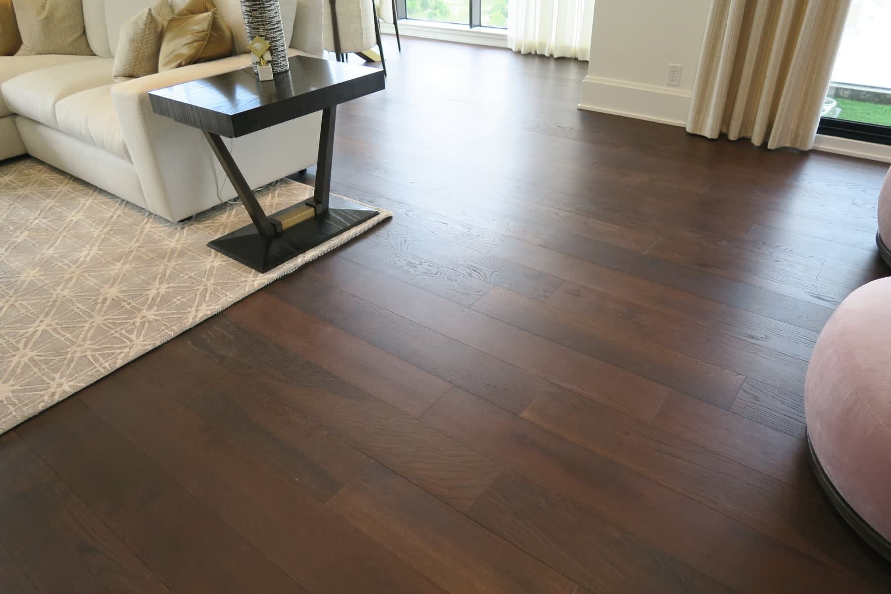 chateau st jean wood flooring used in eggersmann designed luxury high rise residences in The Parklane Houston