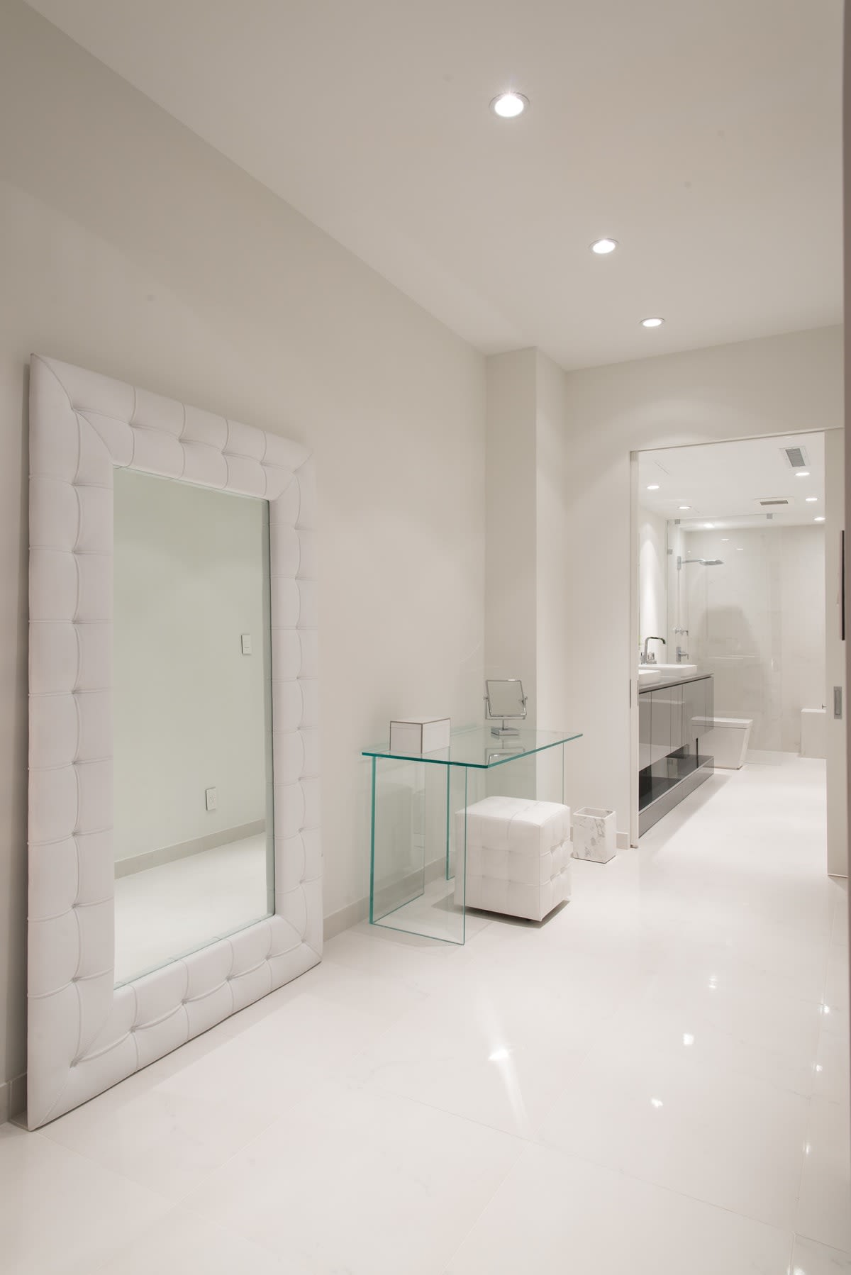 light bright white for the baths