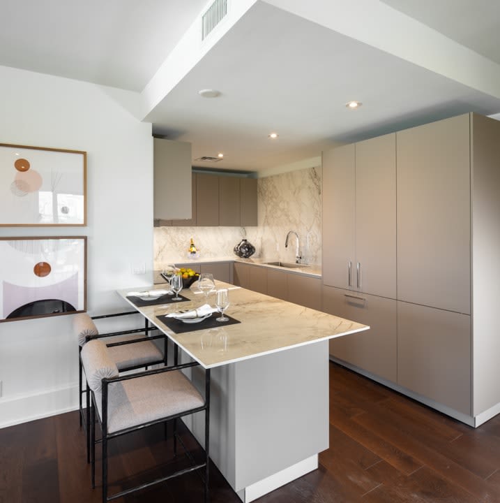luxury kitchen designed by eggersmann for The Parklane unit 10G luxury kitchen designed by eggersmann for The Parklane unit 10G