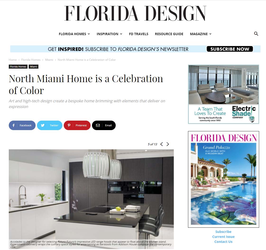 Florida Design Features eggersmann Kitchen