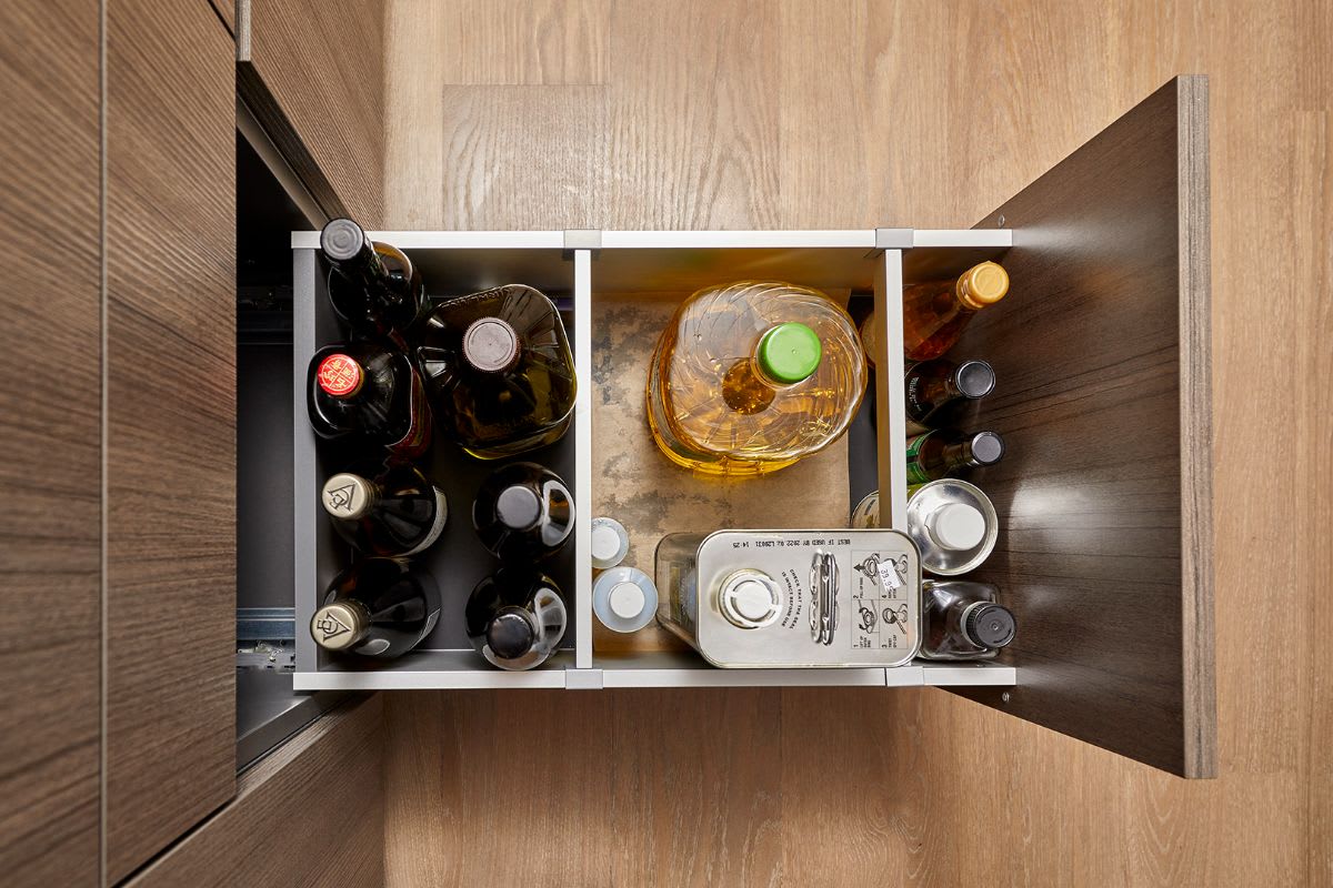 boxtec cooking oil drawer organizers