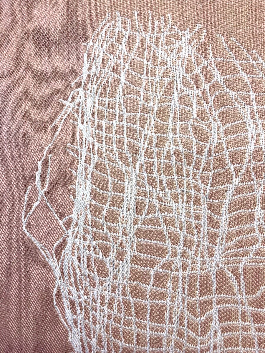 gauze detail artwork by mia Weiner local Chicago artist