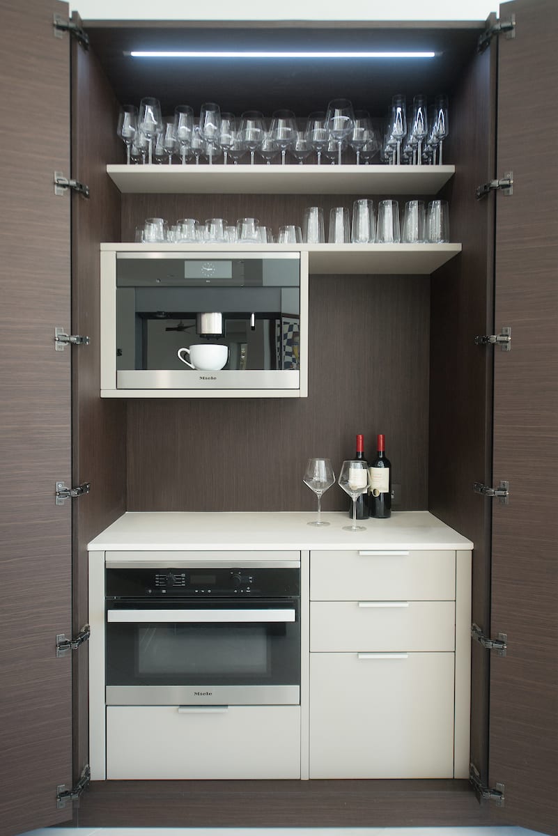 eggersmann-designed coffee bar makes back-to-school mornings faster to get out the door