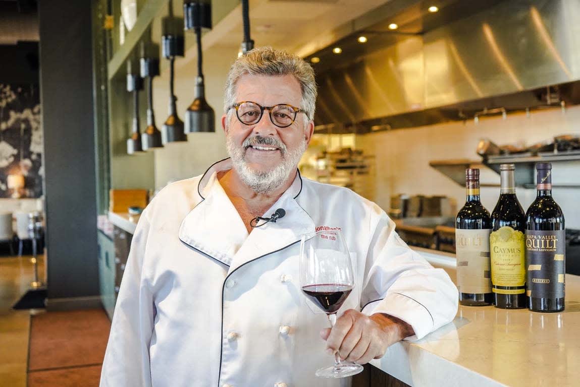 jonathan levine, founder and chef of jonathan's the rub restaurant in houston tx