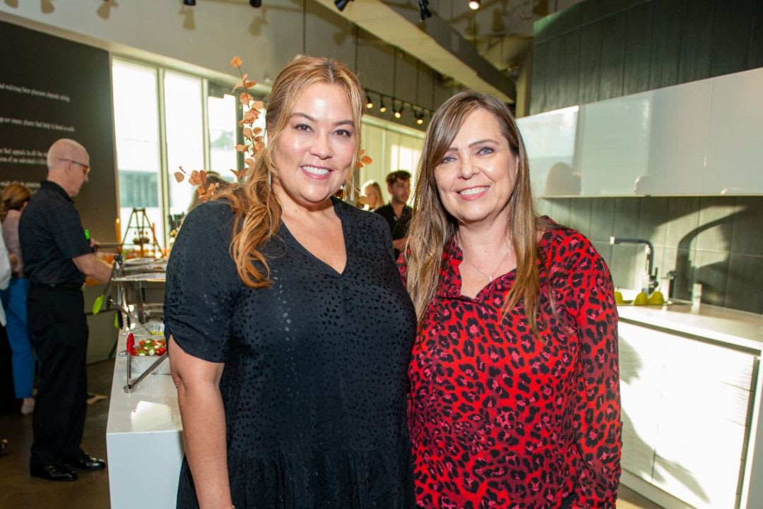attendees of eggersmann houston's frankfurt kitchen event