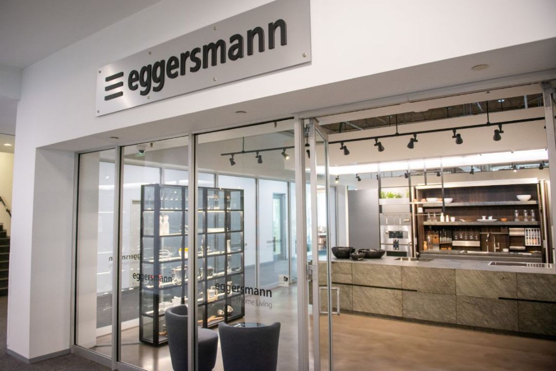 interior entrance to eggersmann houston german kitchen showroom