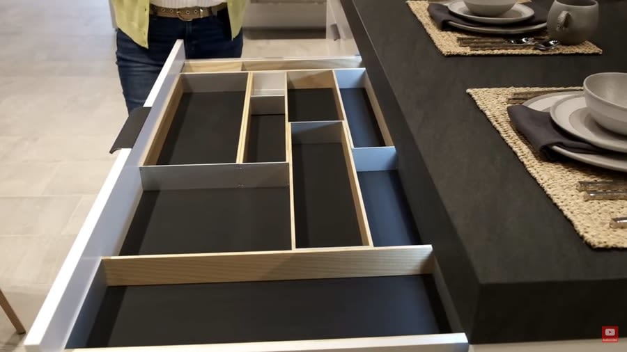 Custom sized drawer organizers by Drawer Essentials