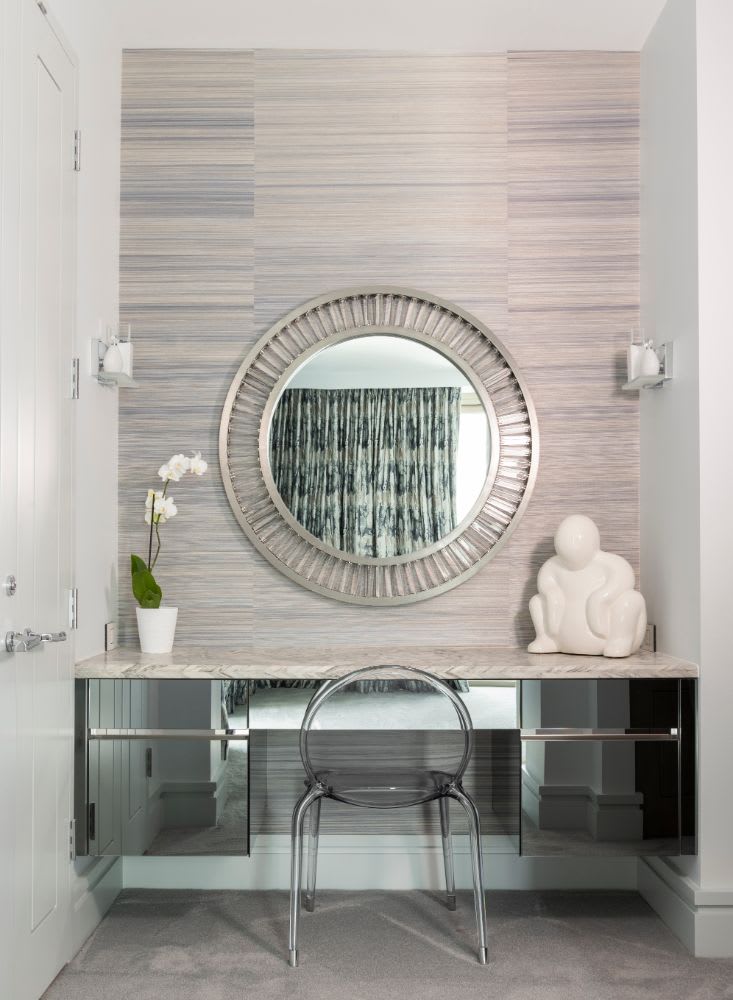 spa room vanity