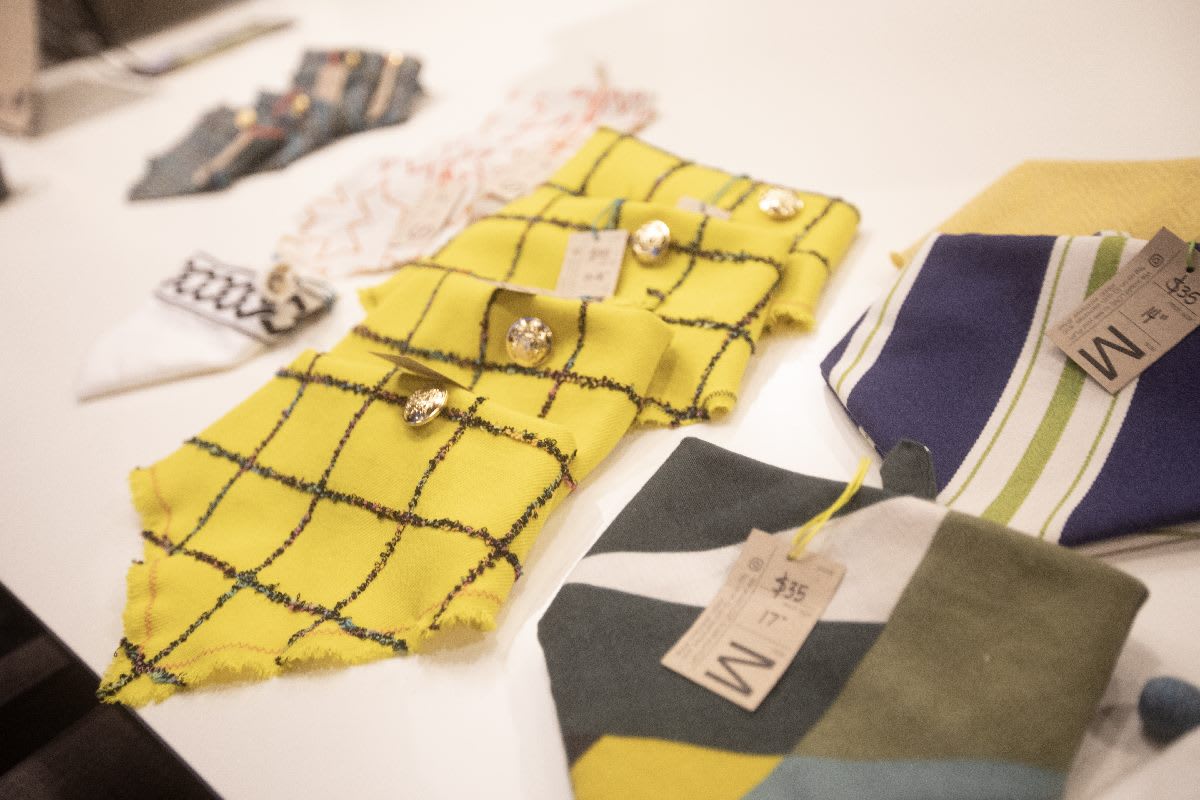 designer bandanas designed by mindy viamontes, chicago architect, to raise money in an auction benefitting PAWS chicago