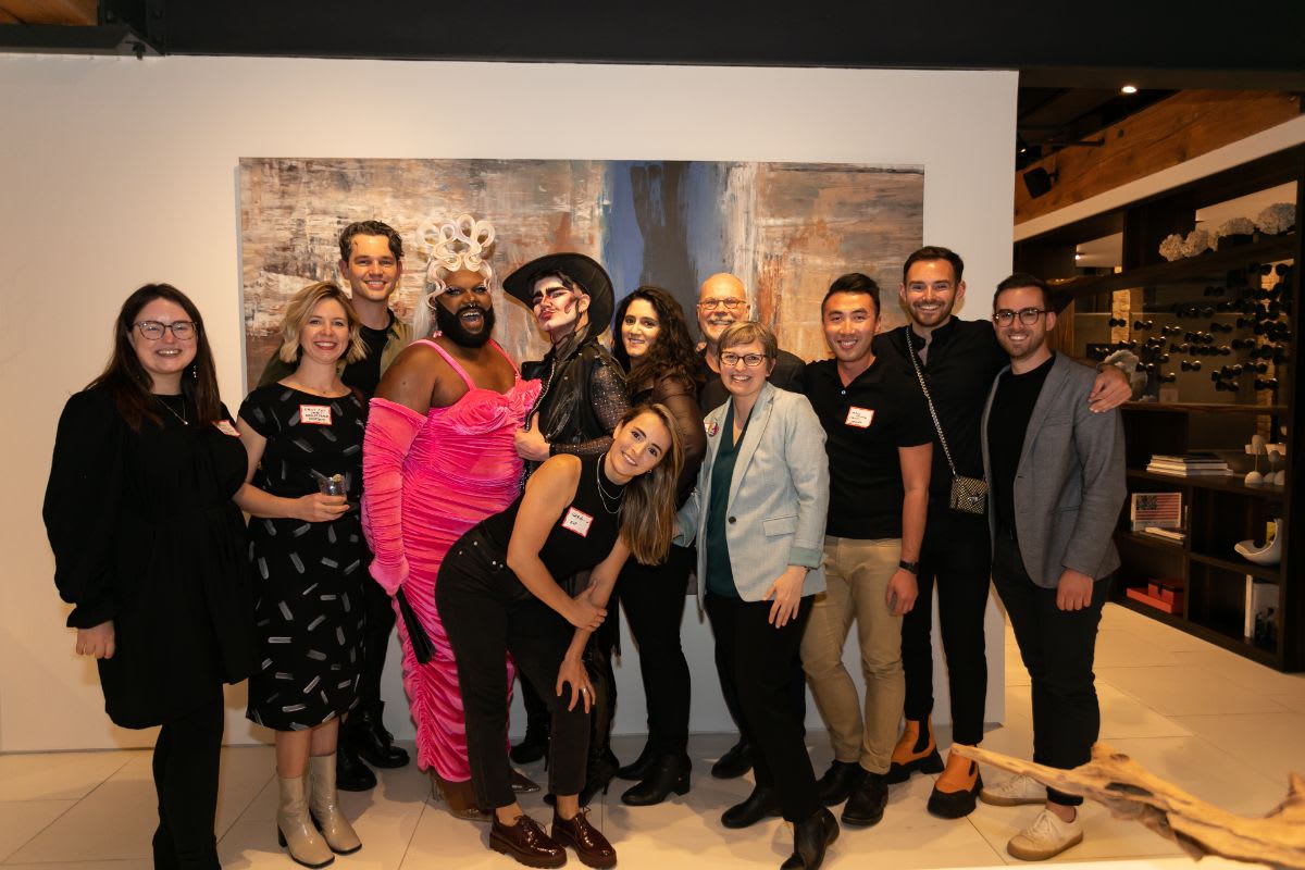 aia chicago lgbtqia+ alliance spring social at eggersmann