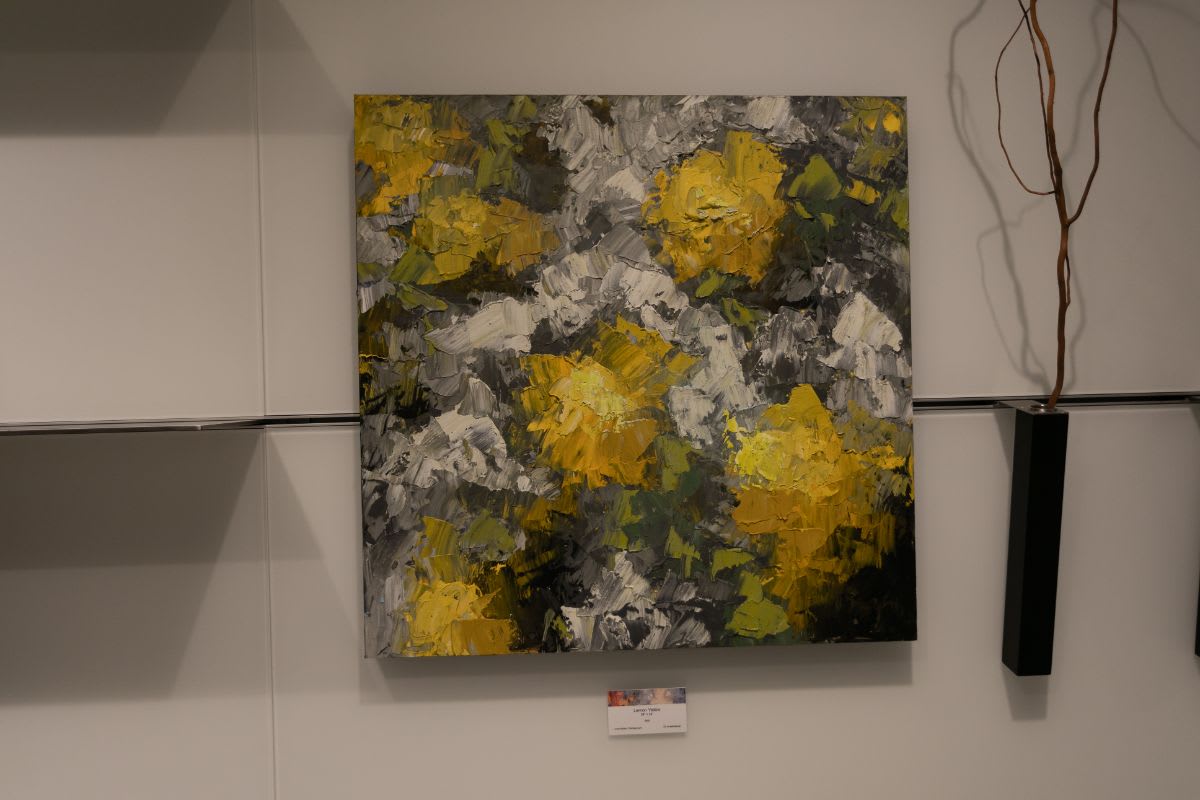 abstract painting by adam thomas