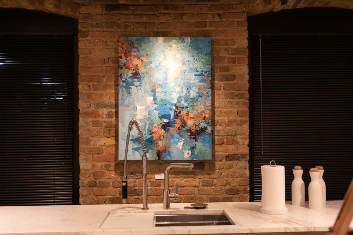 painting titled april shimmer by adam thomas