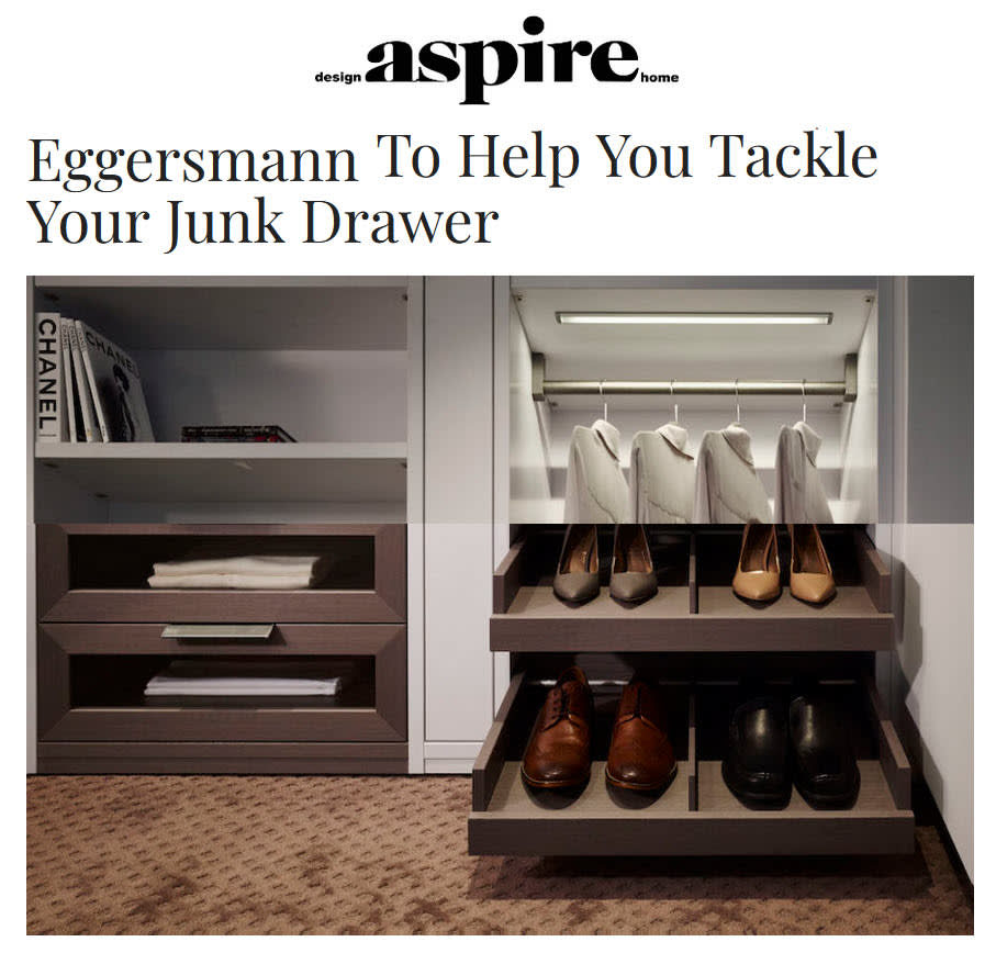 custom drawer organizers for every room - eggersmann