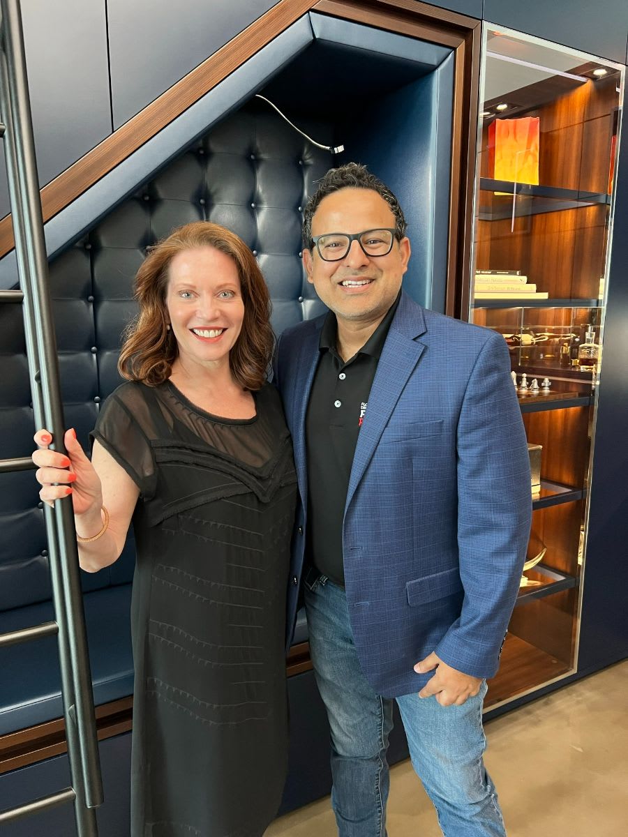 attendees at euro design trends 2022 presentation at eggersmann houston