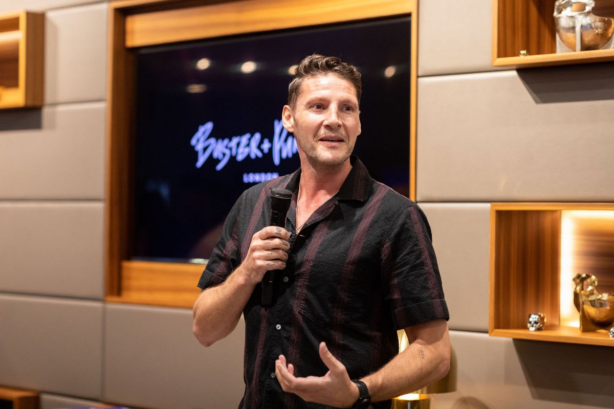 massimo buster minale founder of buster + punch