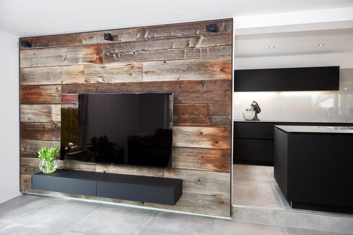 Modern Matte Black Kitchen | eggersmann