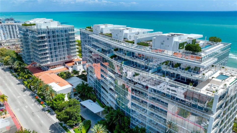 four seasons surf club hotel and residences in surfside, florida