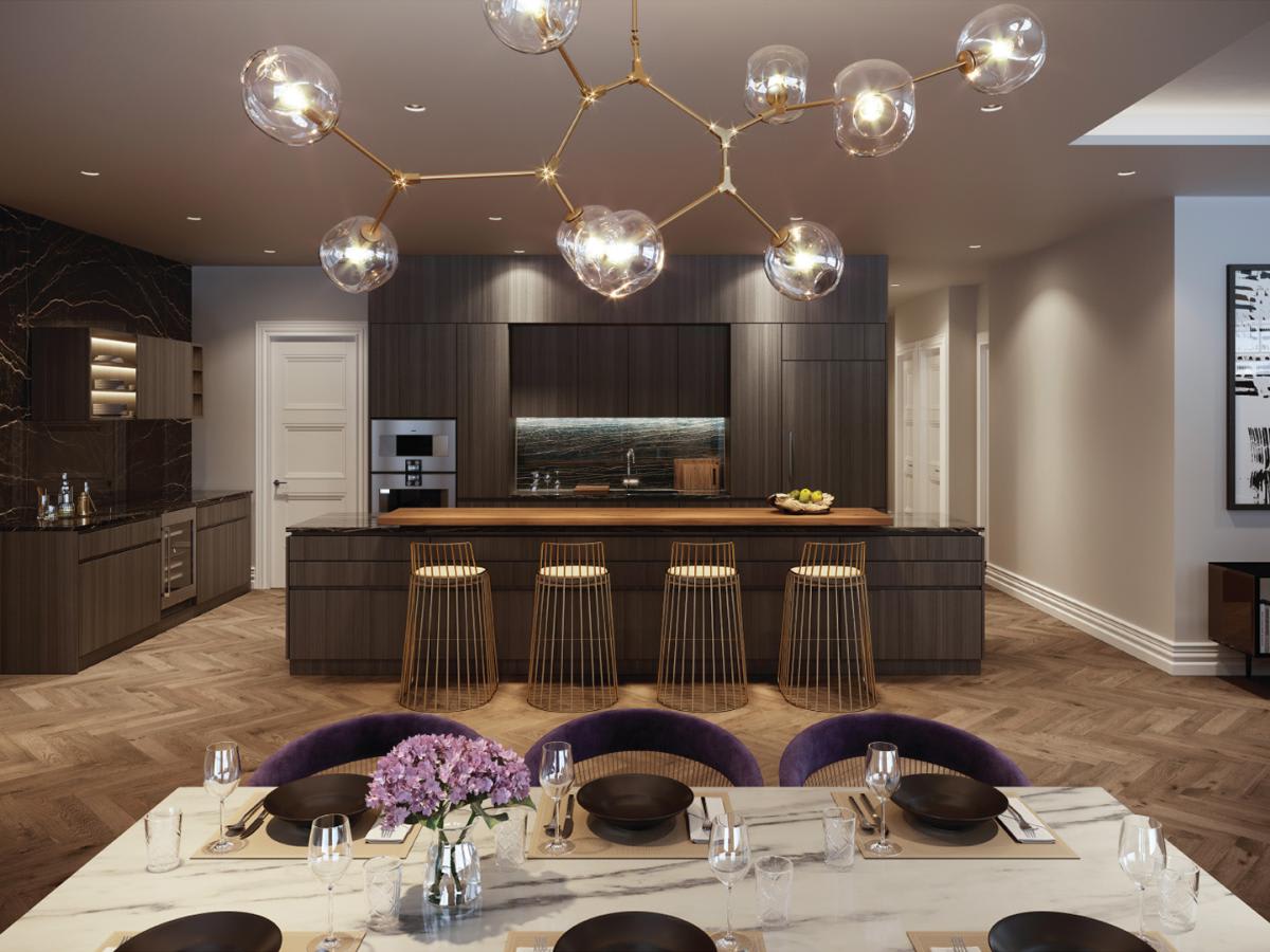 houston's london house mid-rise luxury kitchen designed by eggersmann