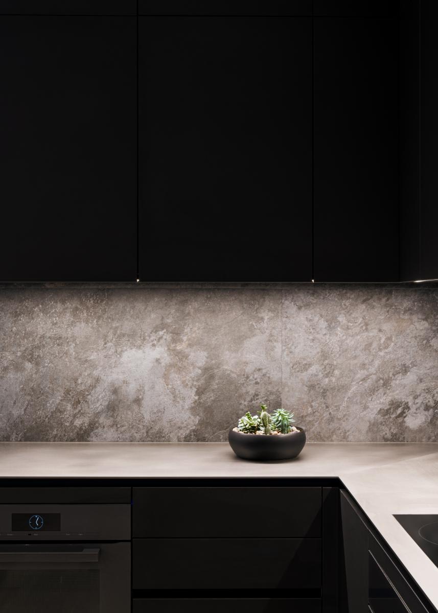 Project Santa Monica Penthouse Kitchen