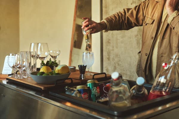 dometic mobar lets you entertain your friends inside or out, wherever they are