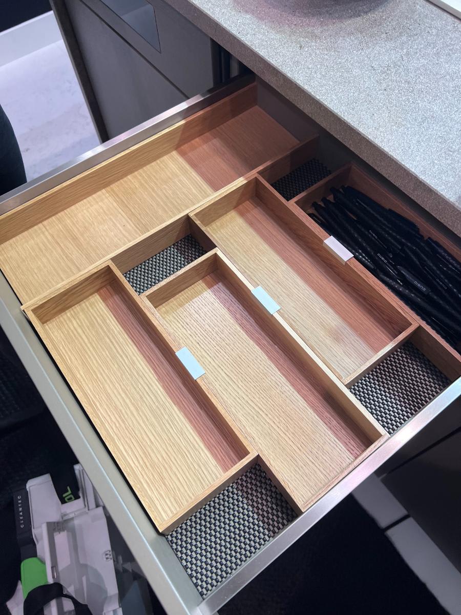 eggersmann outdoor living kbis 2024 booth drawer organizers