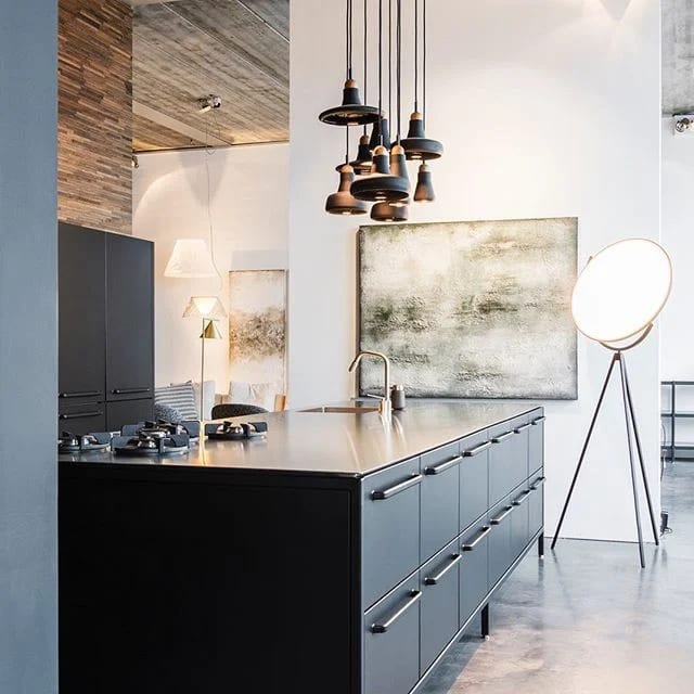 pitt cooking luxury gas burners in custom modern kitchen island