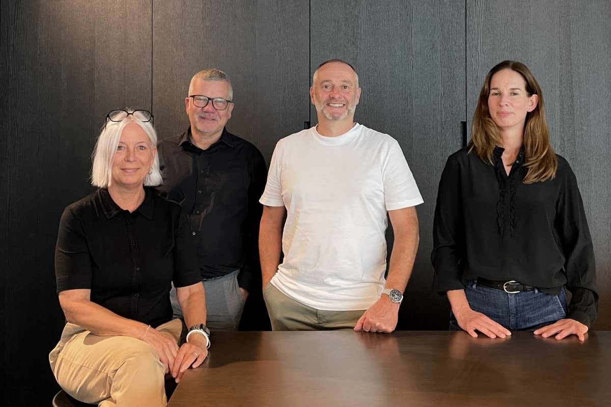 Sabine Orlowski, Michael Wunram, Michael Brinkjost, and Anke Eigenbrod of eggersmann Germany
