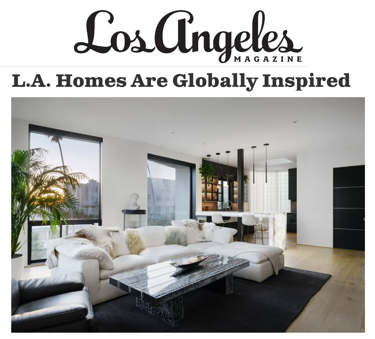 LA Magazine Features Santa Monica Penthouse