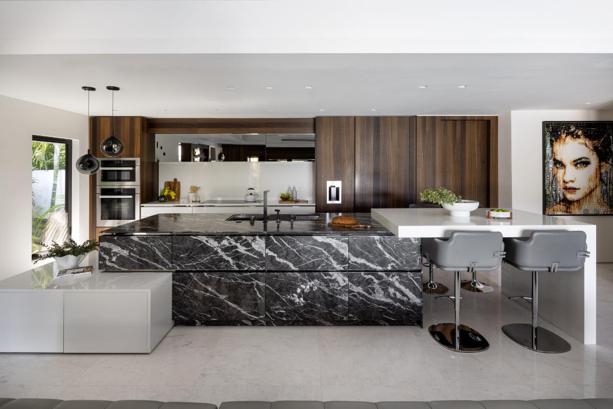 luxury kitchen designed by eggersmann for a long lake estates home in boca raton florida