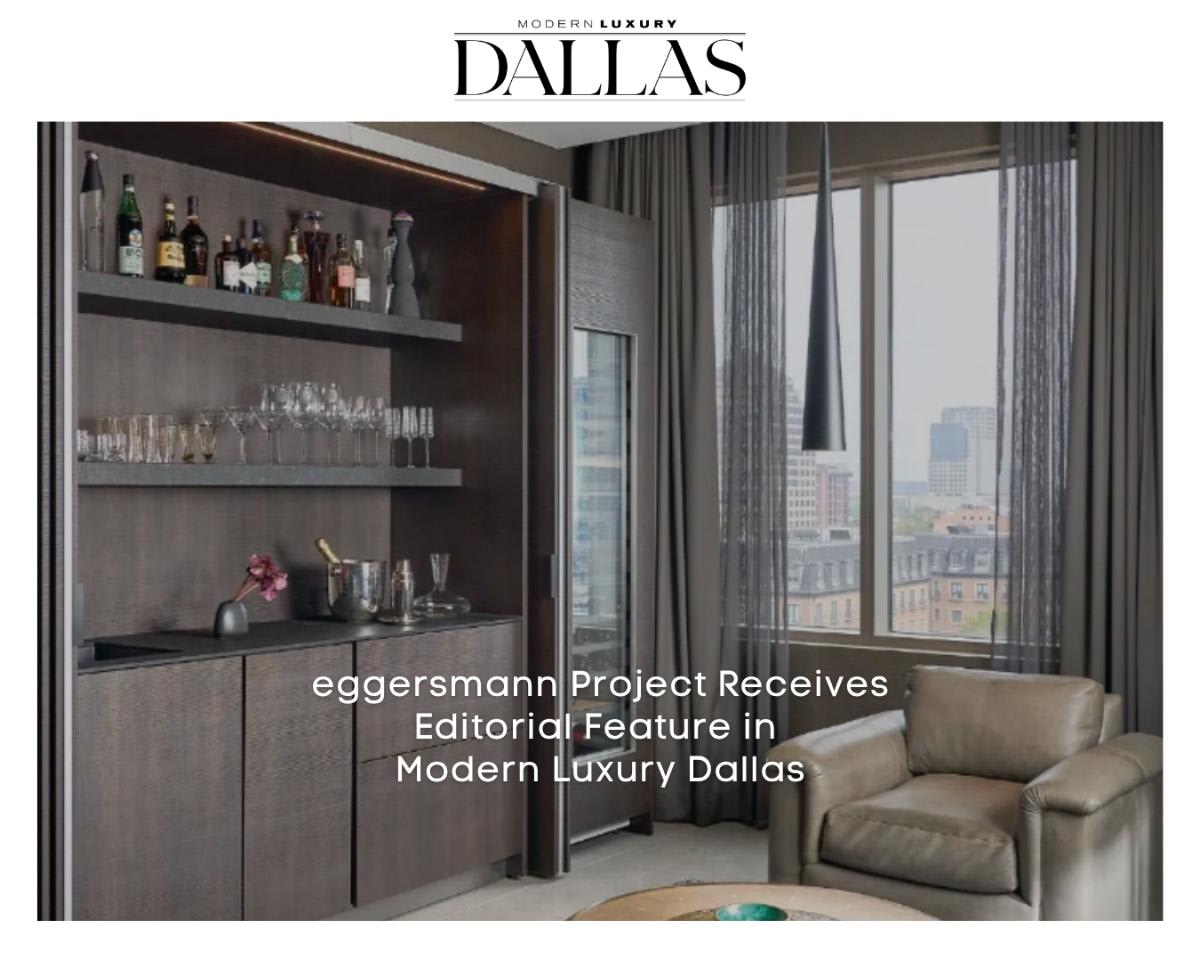 eggersmann Featured in Modern Luxury Dallas