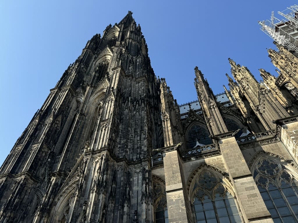 tower of the dom cathedral in cologne germany