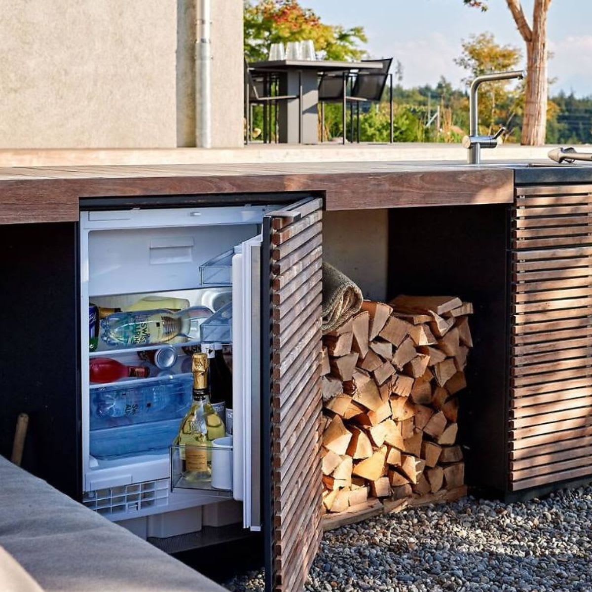 fully appointed outdoor kitchens encourage outdoor activities for healthier living
