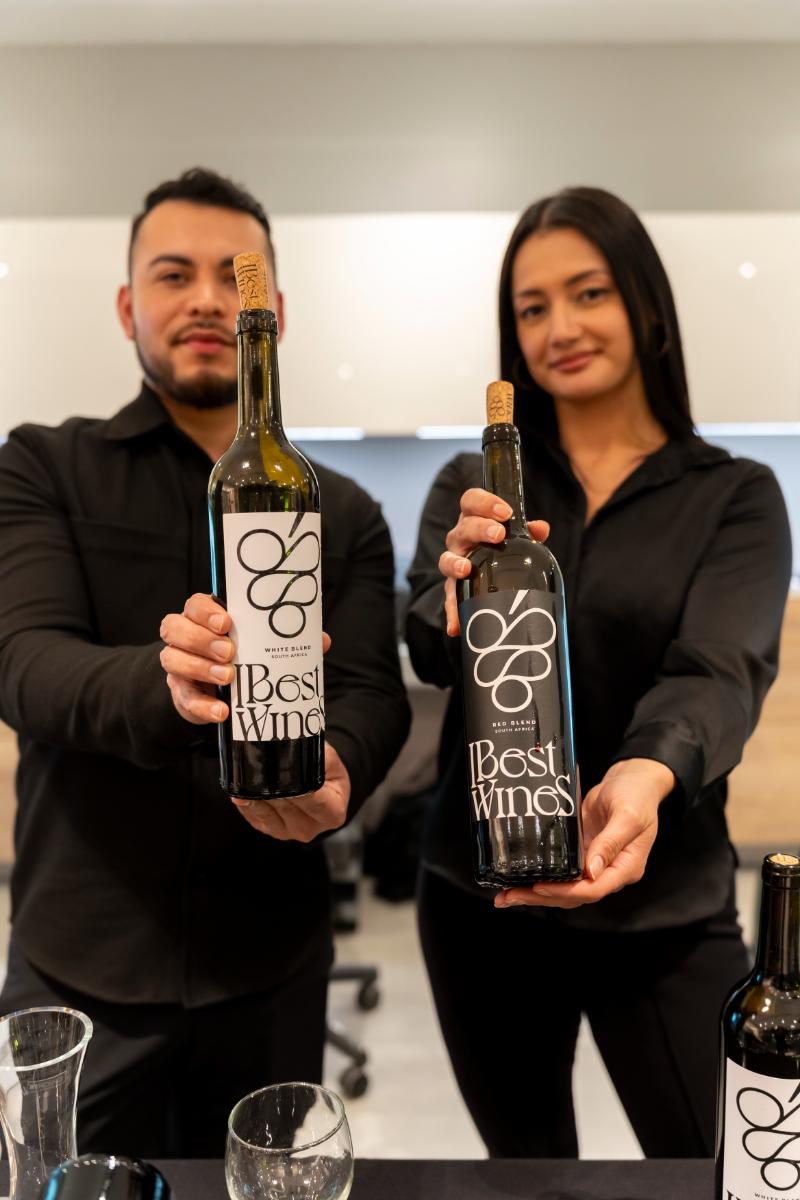 ibest wines, sponsors of design west hollywood 2025 in the eggersmann la showroom