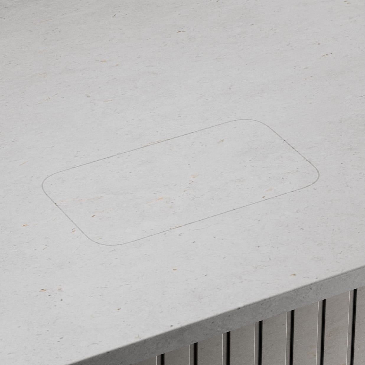 etching the surface of an opaque countertop material provides an option to the halo glow used with more transparent materials etching the surface of an opaque countertop material provides an option to the halo glow used with more transparent materials