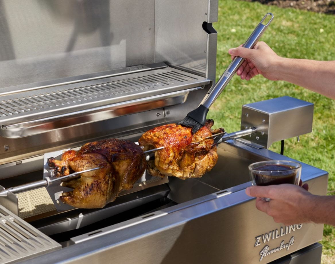 zwilling flammkraft grill rotisserie
