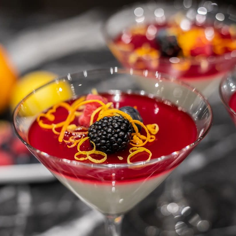 festive drink from a a recipe shared by an eggersmann staff member in the eggersmann cookbook heirloom flavors