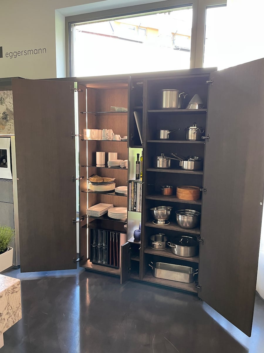 standalone pantry cabinet designed and crafted by eggersmann
