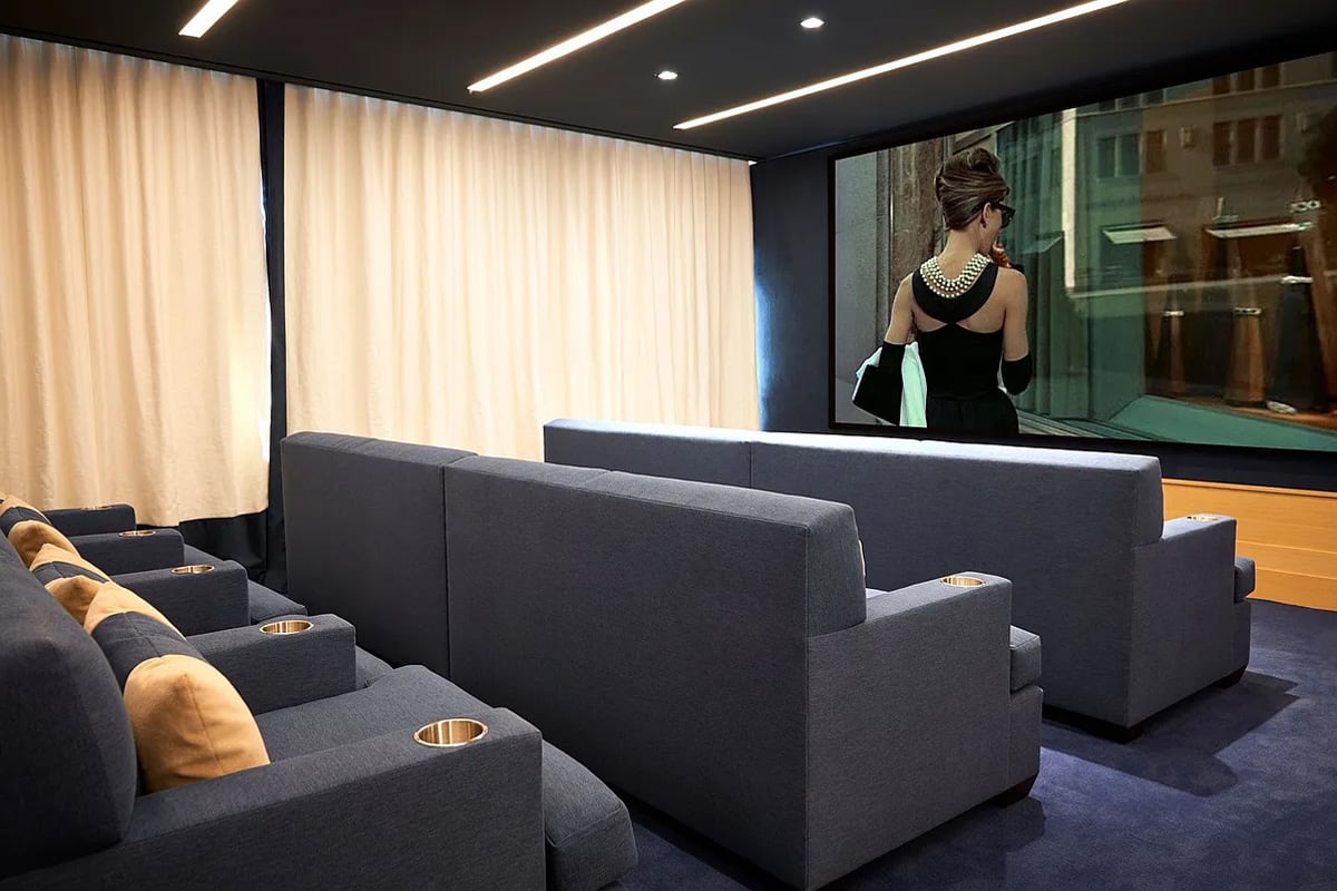 private screen room for residents of 252 east 57th in nyc