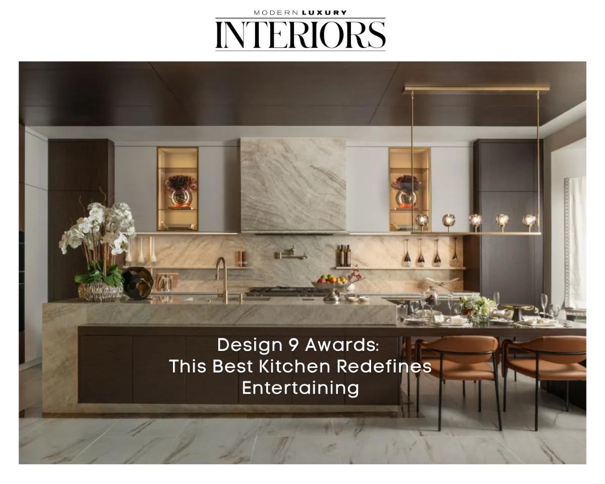 eggersmann Kitchen Wins Modern Luxury Design 9 Award