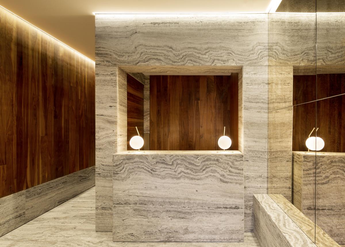 lobby of chelsea waterside nyc 559 w 23rd in nyc
